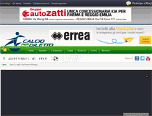 Tablet Screenshot of calcioperdiletto.it